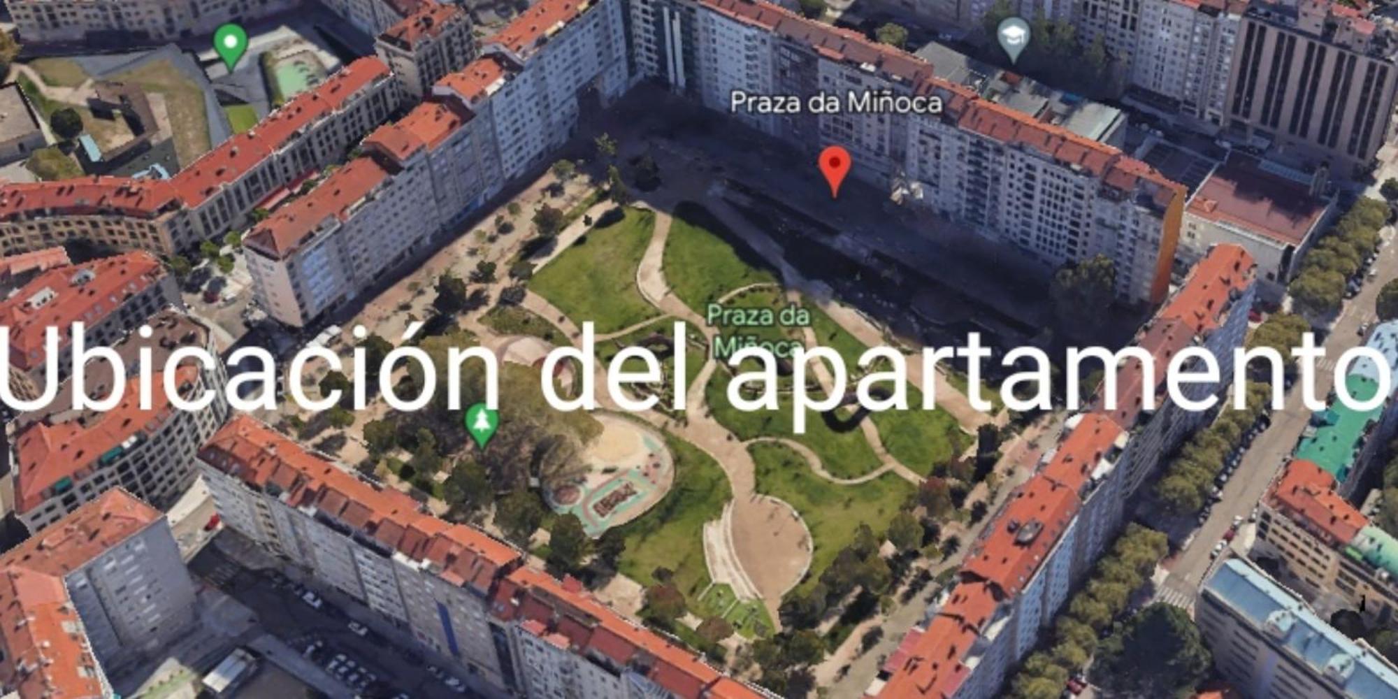 Ferienwohnung Apt 40 M2 Air Conditioning Abitacion-Salon-Cocina-Bano Radiant Heating Vigo Exterior foto